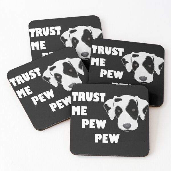Item preview, PEW PEW ! TRUST ME ! PUPPY LOVERS GIFT designed and sold by TheAwesomeMiro.