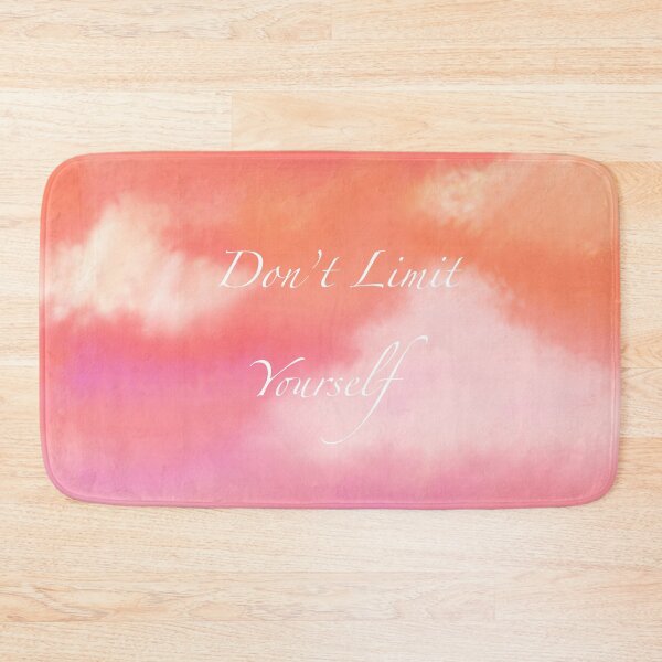 Item preview, don't limit yourself quote abstract ethereal clouds designed and sold by simptrash.
