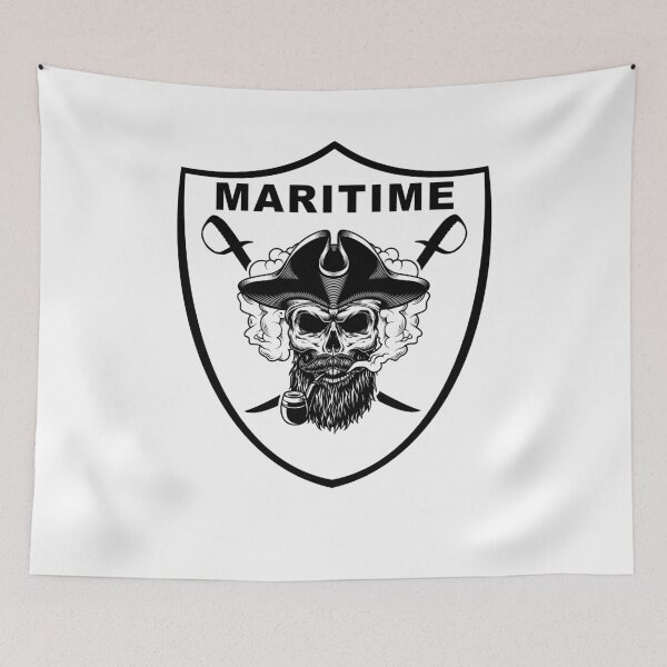 Item preview, Maritime logo symbol nautical pirate sword designed and sold by shurikaner.