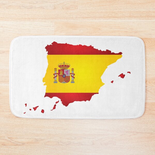 Item preview, Spain Map with Flag designed and sold by MyIdentityShop.