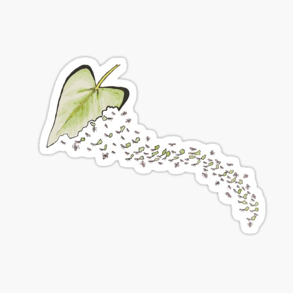 Leafcutter ants Sticker