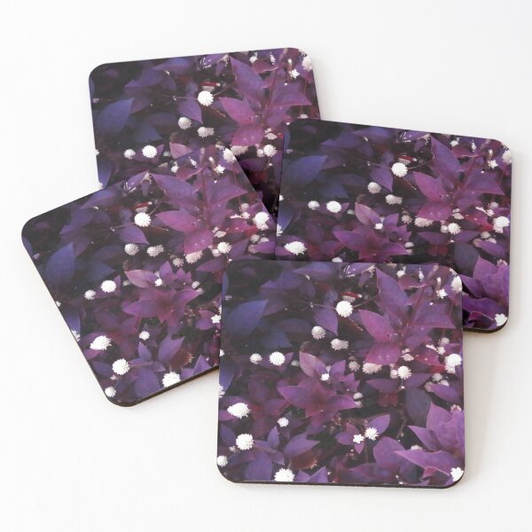Item preview, PURPLE LEAVES AND WHITE FLOWERS designed and sold by Cr1sV.
