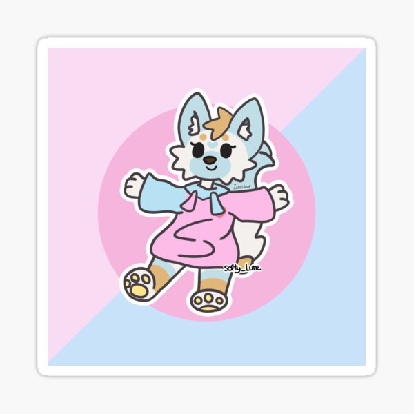Aggretsuko a inspiré Luna Sticker
