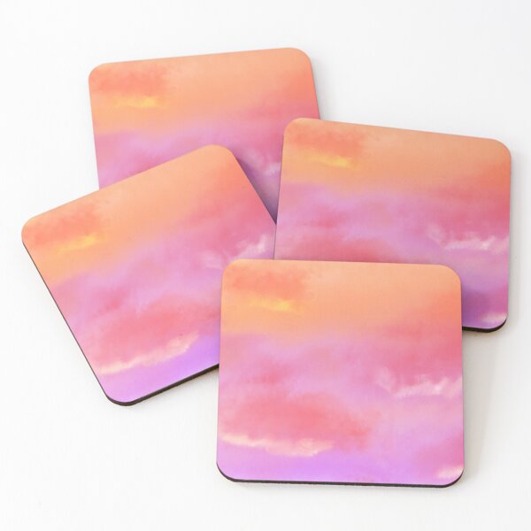 Item preview, ombre sunset sky with clouds designed and sold by simptrash.