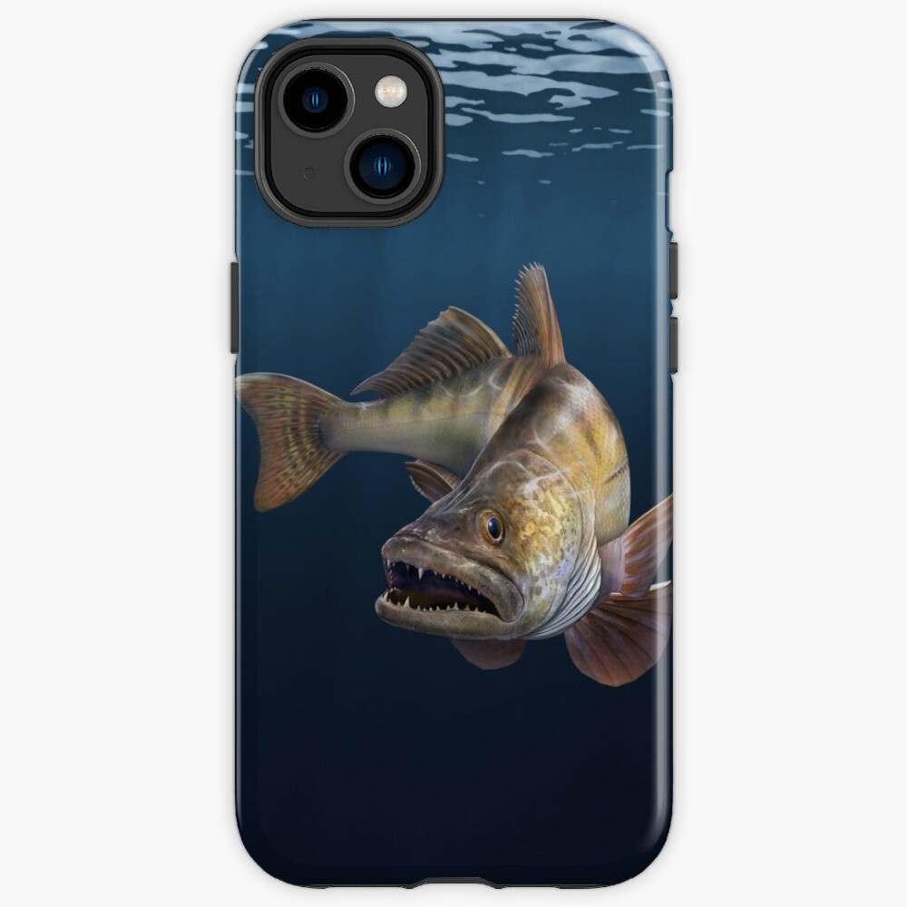 Walleye Fisherman Phonecase iPhone Case for Sale by Markus Ziegler