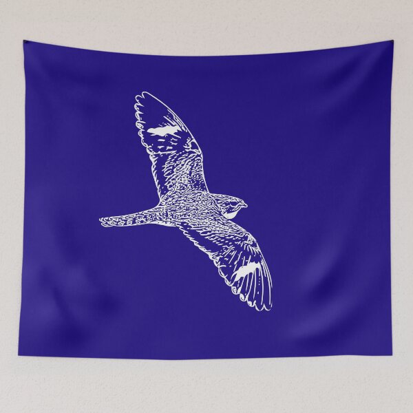 Item preview,   Common Nighthawk White Print  designed and sold by designsasstultd.