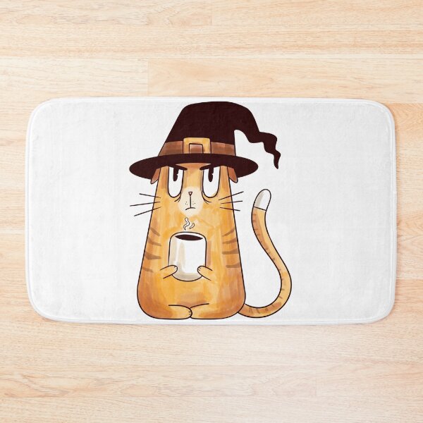 Item preview, GRUMPY WITCH CAT designed and sold by delkh07.