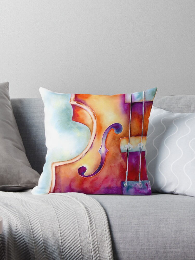 Item preview, Throw Pillow designed and sold by jamiehansenart.