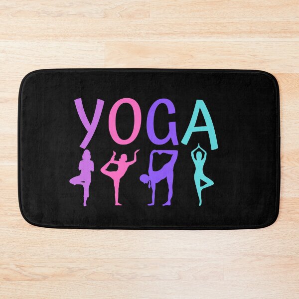 Item preview, Yoga Moves Colorful Yoga Poses  designed and sold by Dilabirdy.