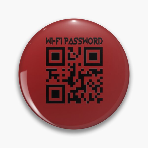 Item preview, QR Code Wi-Fi Password "12345678" designed and sold by Livity.