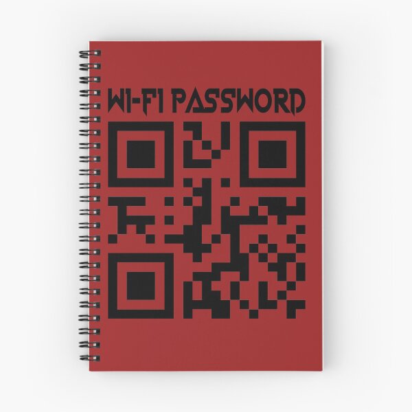 Item preview, QR Code Wi-Fi Password "12345678" designed and sold by Livity.