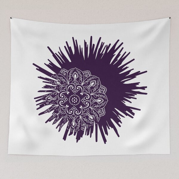 Item preview, Urchin Mandala designed and sold by DesignsofWhimsy.