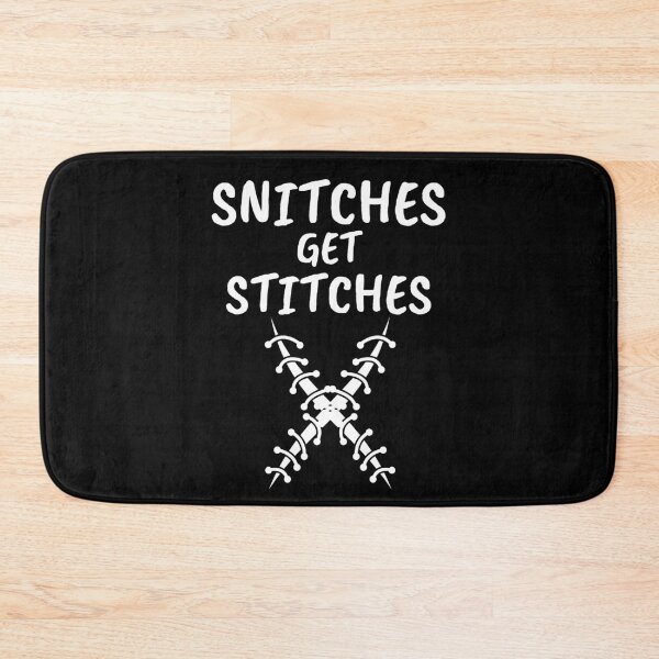 Item preview, Snitches get Stitches - X designed and sold by RIVEofficial.