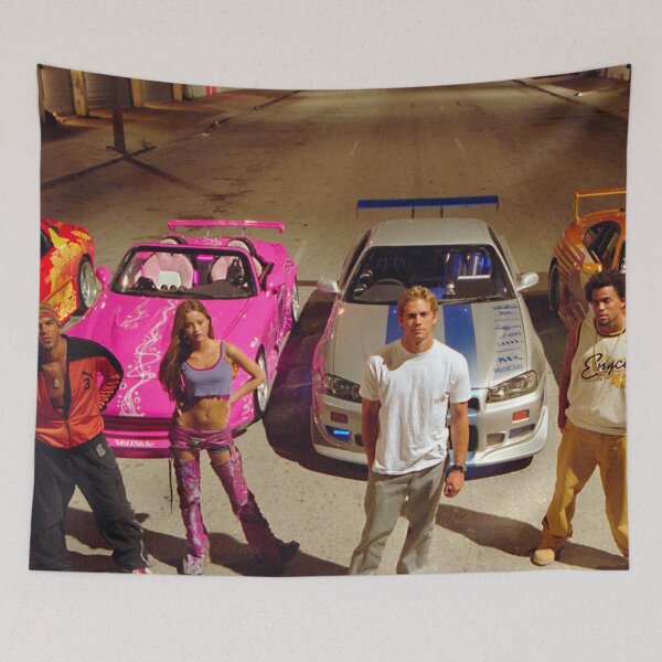 Item preview, FAST AND FURIOUS RACE CAR SCENE designed and sold by Glossypop.