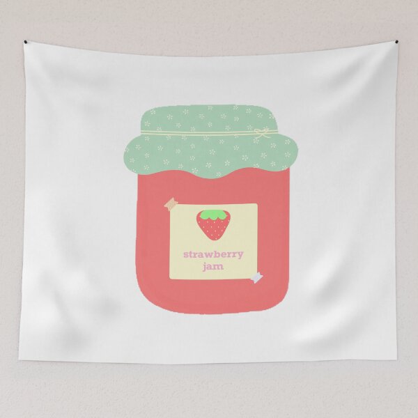 Item preview, strawberry jam designed and sold by simptrash.