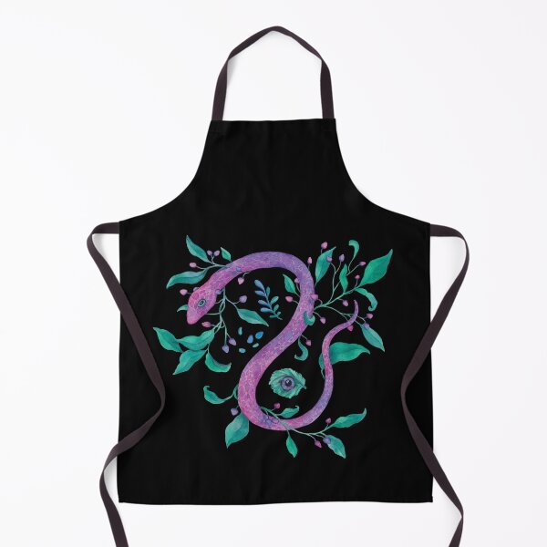 Item preview, Neon snake - watercolour illustration designed and sold by adrstefanska.