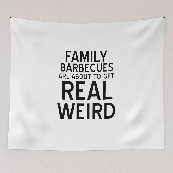 Item preview, The Umbrella Academy-Inspired "Family Barbecues" designed and sold by mulberrydragon.