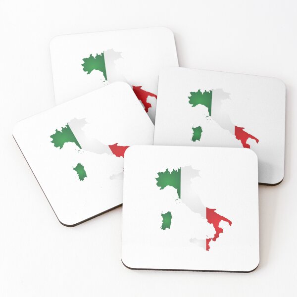 Item preview, Italy Map with Flag designed and sold by MyIdentityShop.