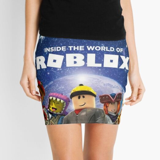 Roblox The Game Mini Skirts Redbubble - hall of spongebob and creepypastas roblox