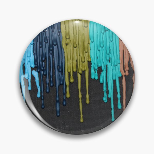Item preview, Earth Tones Melted Crayon Drips designed and sold by anxiousdino.