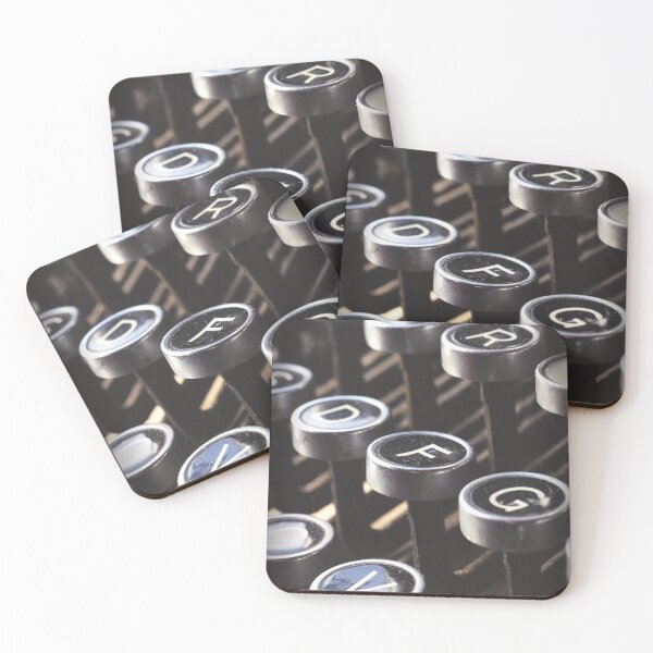 Item preview, Vintage azerty typewriter keys in close up designed and sold by Imladris01.