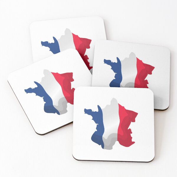 Item preview, France Map with Flag designed and sold by MyIdentityShop.