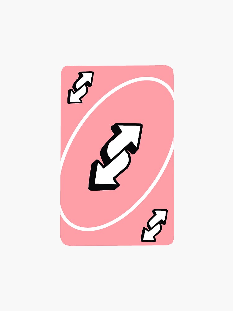 Uno Reverse Card | Sticker