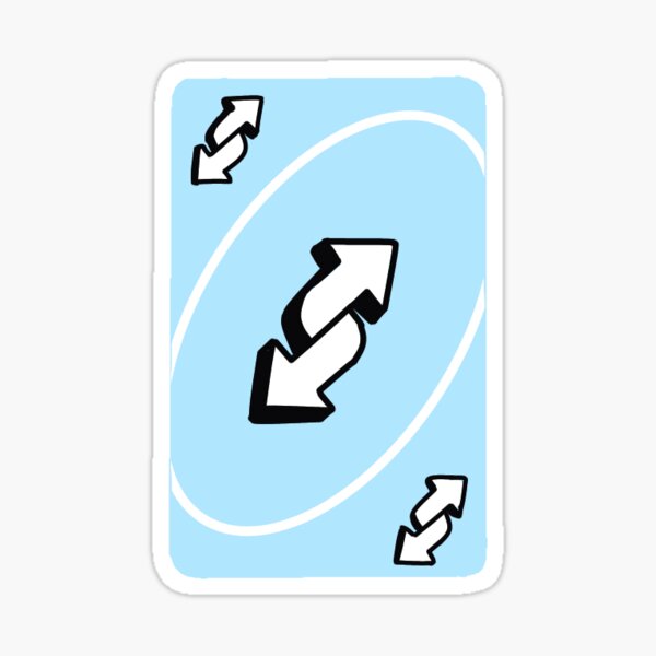 Uno Reverse Card | Sticker