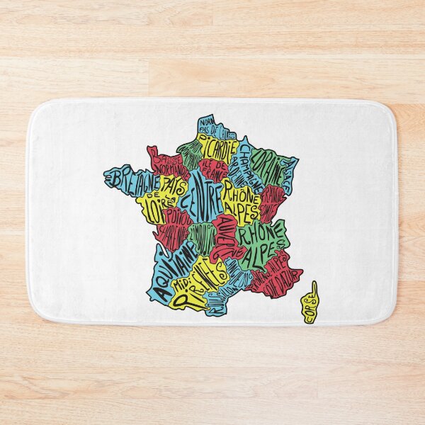 Item preview, France Map with Flag - Drawing designed and sold by MyIdentityShop.