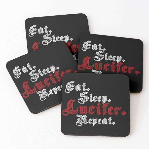 Item preview, Eat. Sleep. Lucifer. Repeat. - Lucifer Morningstar Tv Show designed and sold by KauzSL.