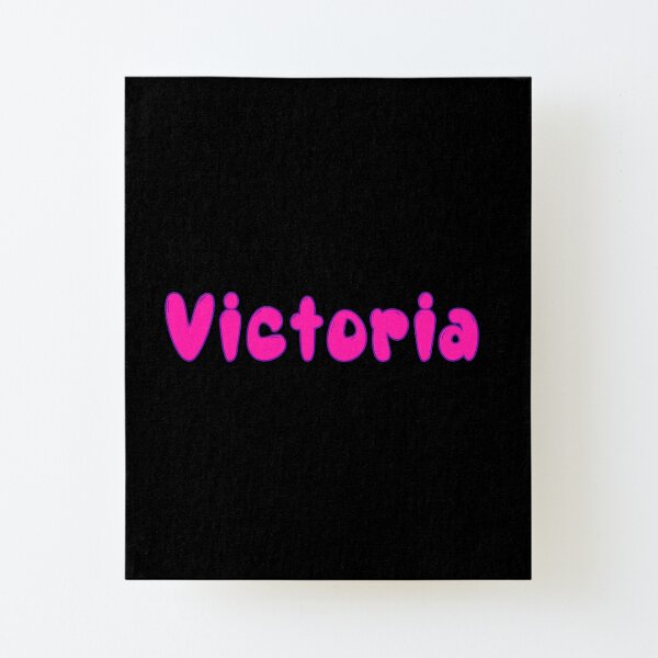 Victoria Lámina montada de lienzo