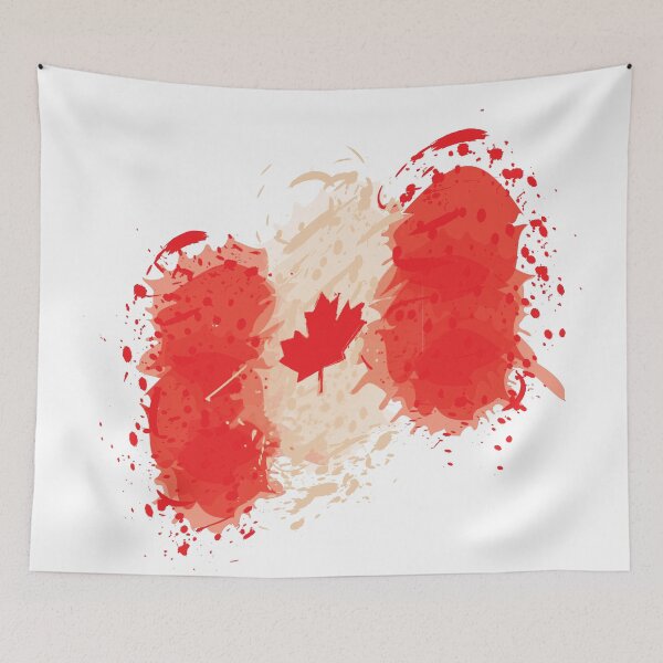 Item preview, Canadian Flag - Watercolor designed and sold by MyIdentityShop.