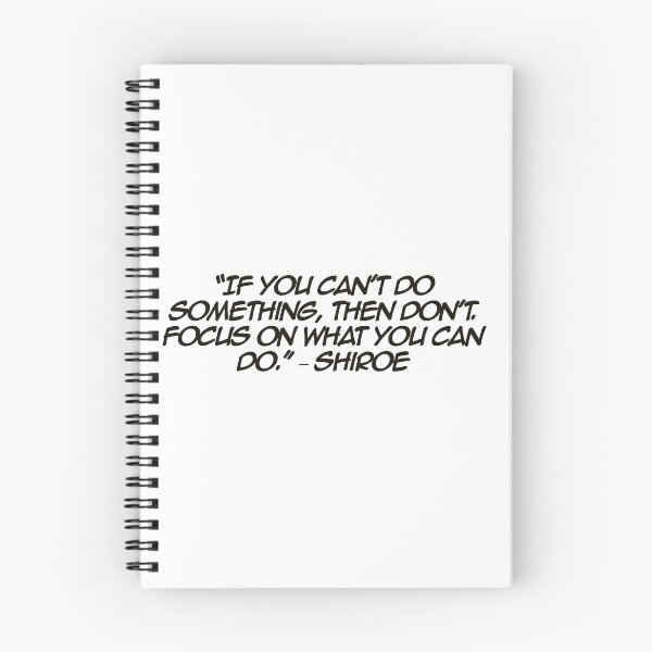 Item preview, Shiroe - Quote designed and sold by Epicanimequotes.