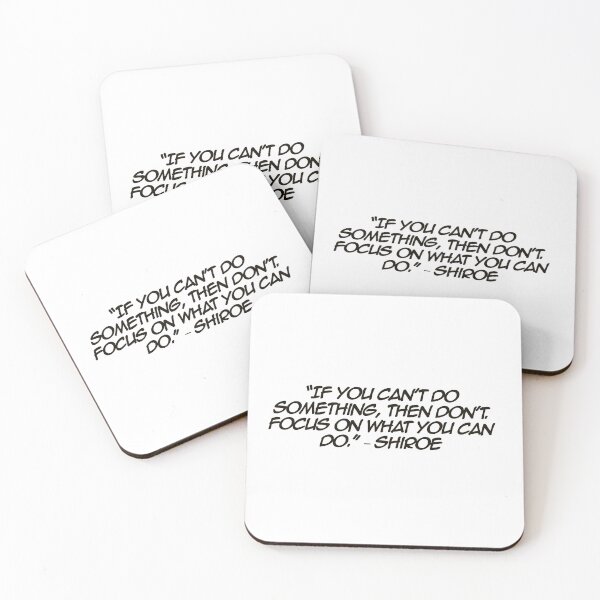 Item preview, Shiroe - Quote designed and sold by Epicanimequotes.