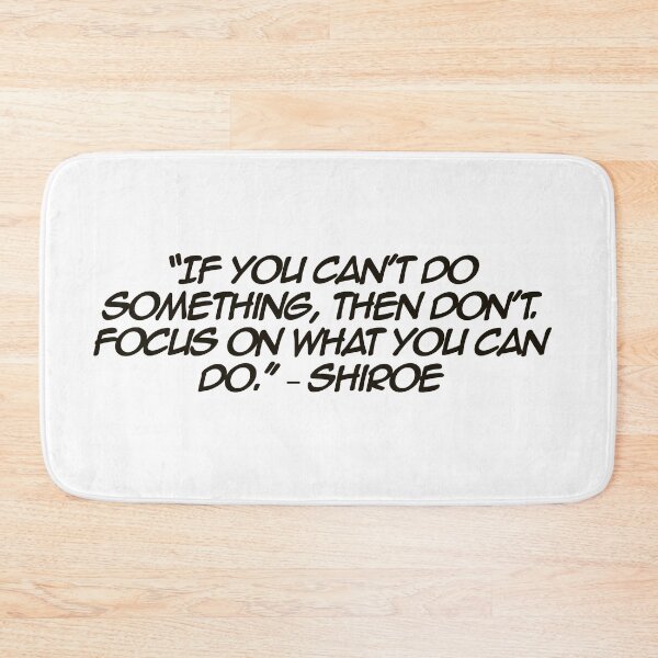 Item preview, Shiroe - Quote designed and sold by Epicanimequotes.