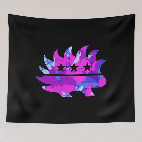 Item preview, Hawaiian Luau Libertarian Porcupine designed and sold by NoveltyMerch.