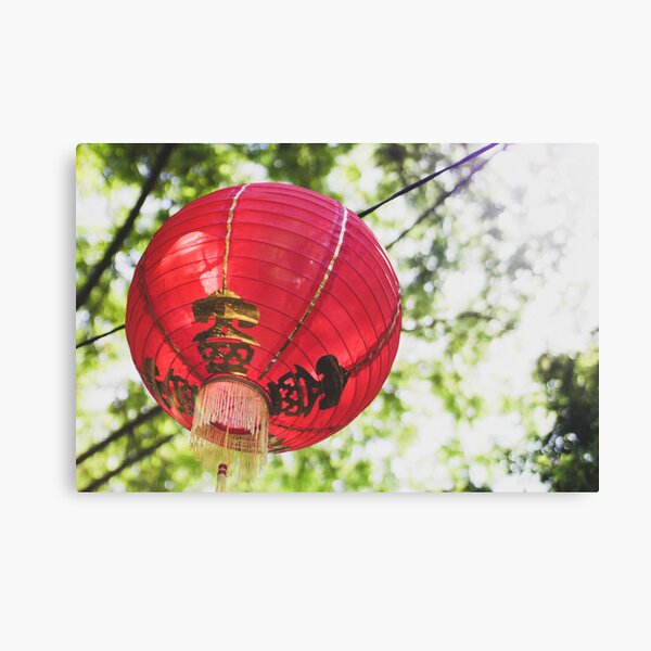 Red Chinese Lantern Canvas Print