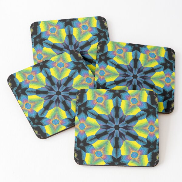 Item preview, Psychedelic Spectrum of Complex Lines Mandala designed and sold by GloomyLand.