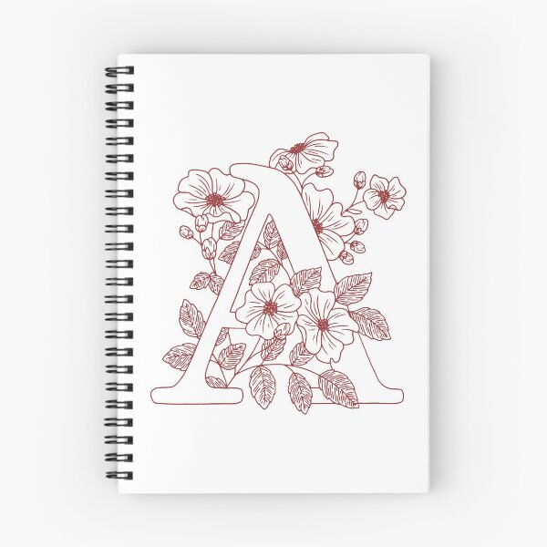 Item preview, Floral Monogram A (initial)  designed and sold by Slangt-shirt.