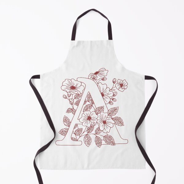 Item preview, Floral Monogram A (initial)  designed and sold by Slangt-shirt.