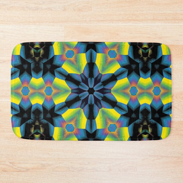 Item preview, Psychedelic Spectrum of Complex Lines Mandala designed and sold by GloomyLand.