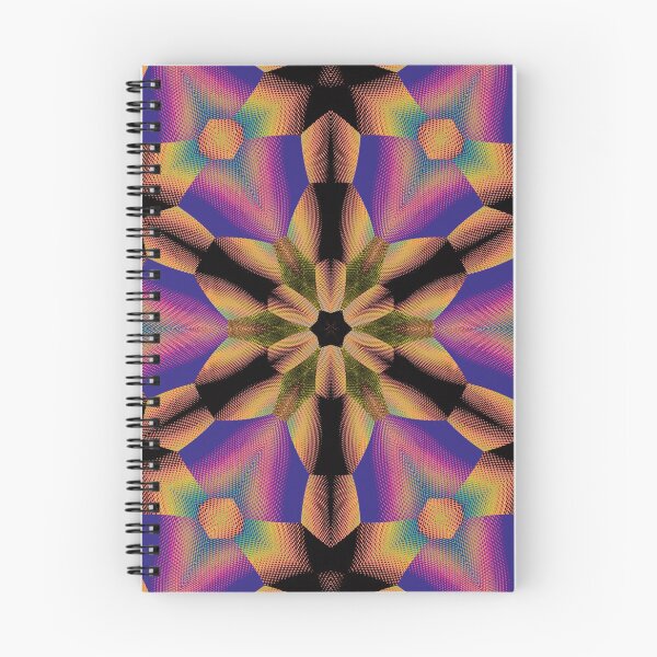 Item preview, Psychedelic Spectrum of Golden Lines Mandala designed and sold by GloomyLand.