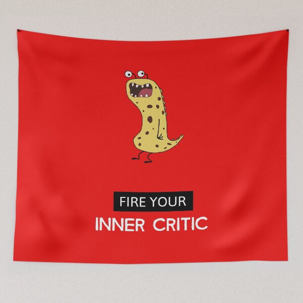 Item preview, Fire your inner critic designed and sold by positivemessage.