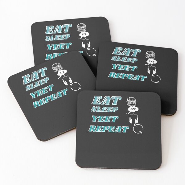 Item preview,  EAT SLEEP YEET REPEAT designed and sold by TrinityGIRL.