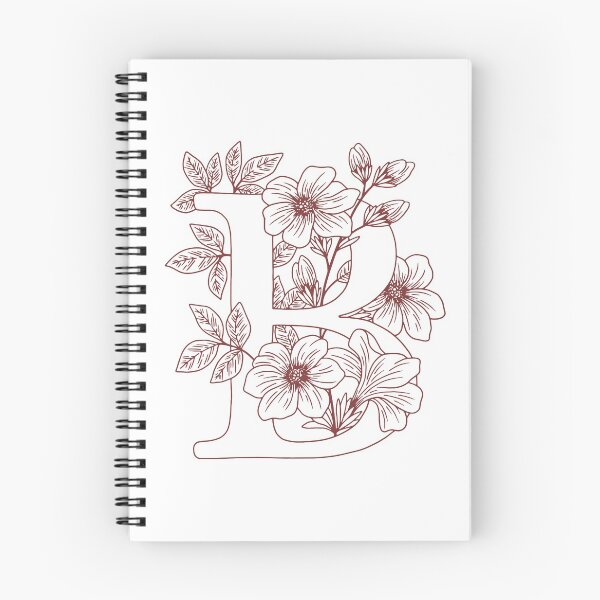 Item preview, Floral wreath Monogram B (initial)  designed and sold by Slangt-shirt.