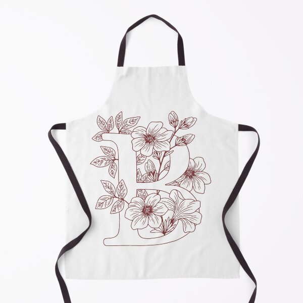 Item preview, Floral wreath Monogram B (initial) designed and sold by Slangt-shirt.