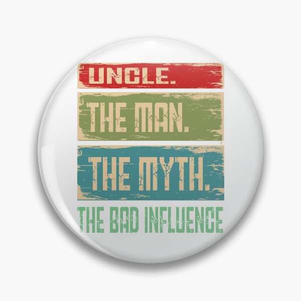 Item preview, Uncle The Man Myth Bad Influence Retro Vintage designed and sold by Bola06.
