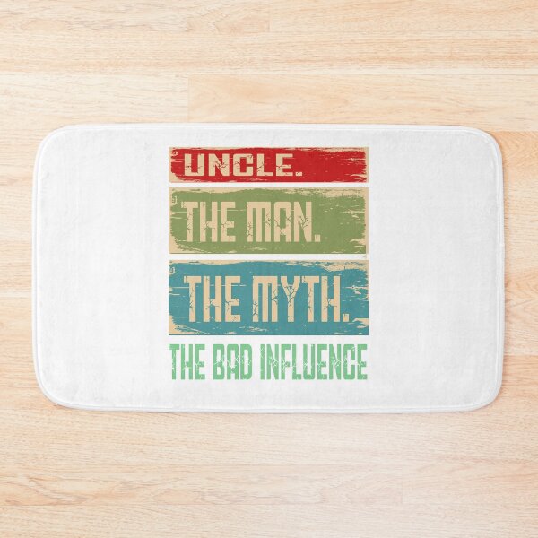 Item preview, Uncle The Man Myth Bad Influence Retro Vintage designed and sold by Bola06.