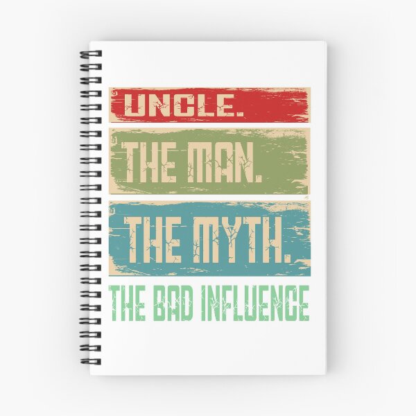 Item preview, Uncle The Man Myth Bad Influence Retro Vintage designed and sold by Bola06.