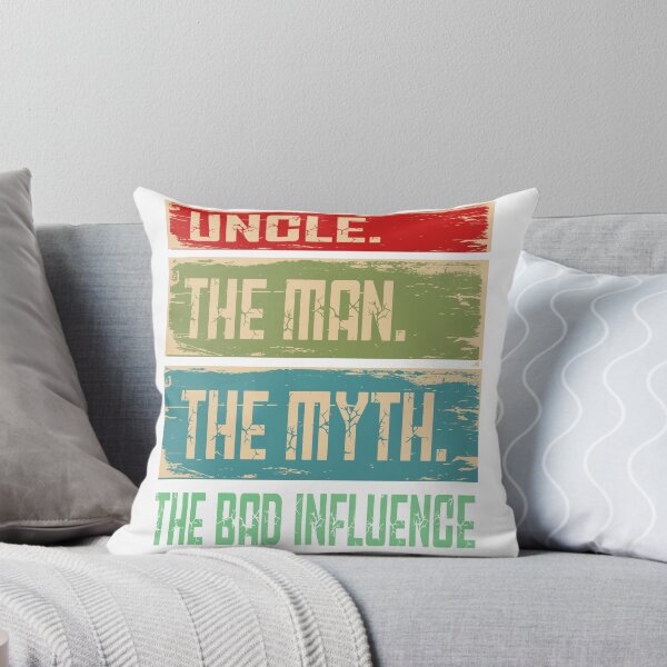 Item preview, Uncle The Man Myth Bad Influence Retro Vintage designed and sold by Bola06.